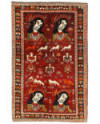 Rytietiškas kilimas Kashghai Old Figural - 240 x 152 cm 