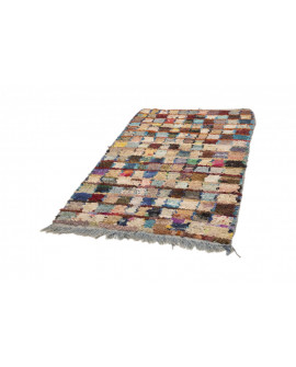 Marokietiškas berberų kilimas Boucherouite 205 x 115 cm