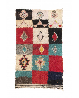 Marokietiškas berberų kilimas Boucherouite 195 x 115 cm