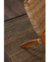 Džiuto kilimas -  Kavalis (natūrali su juoda)