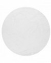 Apvalus kilimas -  Aranga Super Soft Fur (balta) 