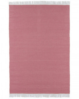 Vilnonis kilimas - Bibury (rožinė) 