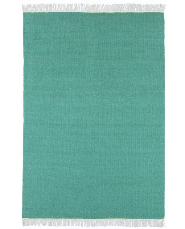 Vilnonis kilimas - Bibury (žalia) 