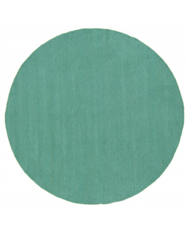 Apvalus kilimas - Bibury (žalia) 