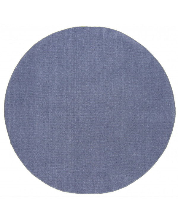 Apvalus kilimas - Bibury (mėlyna) 