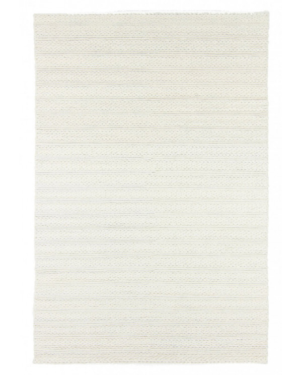 Vilnonis kilimas - Polperro (balta) 