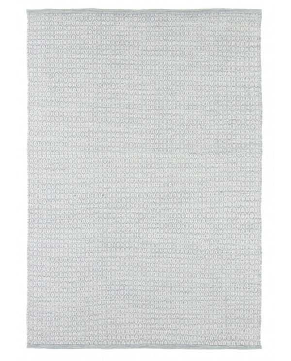 Vilnonis kilimas - Snowshill (pilka/balta) 