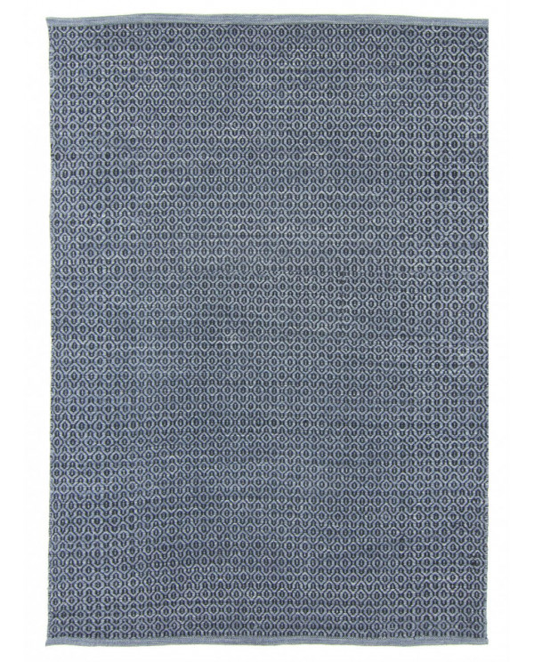 Vilnonis kilimas - Snowshill (mėlyna/juoda) 
