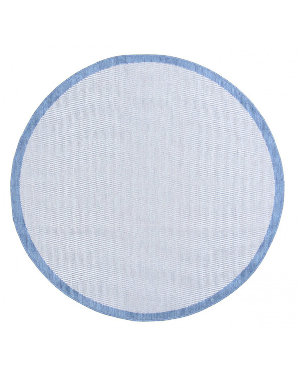 Apvalus kilimas - Sortelha (mėlyna) 