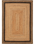 Džiuto Kilimas Jutta juoda 120x170 cm