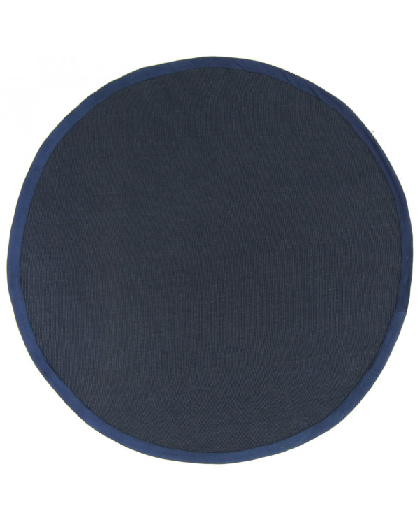Apvalus kilimas (sizalio) - Agave (mėlyna) 