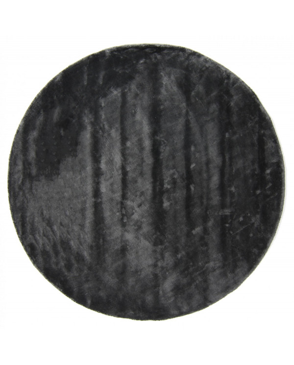 Apvalus kilimas - Speciali prabangi kolekcija (juoda) 