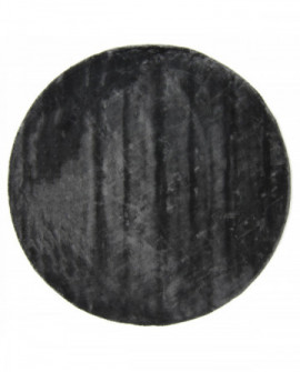Apvalus kilimas - Speciali prabangi kolekcija (juoda) 