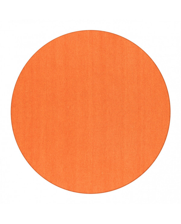 Apvalus kilimas - Hamilton (oranžinė ) 