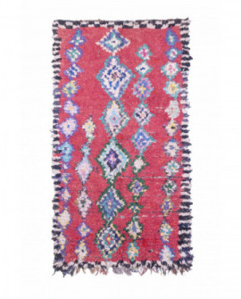 Maroko berberų kilimas Boucherouite 250 x 135 cm 