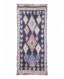Maroko berberų kilimas Boucherouite 320 x 140 cm 